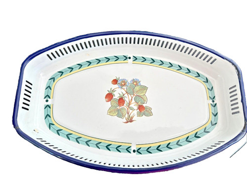 Vintage schale blech villeroy - vintage, blech,villeroy